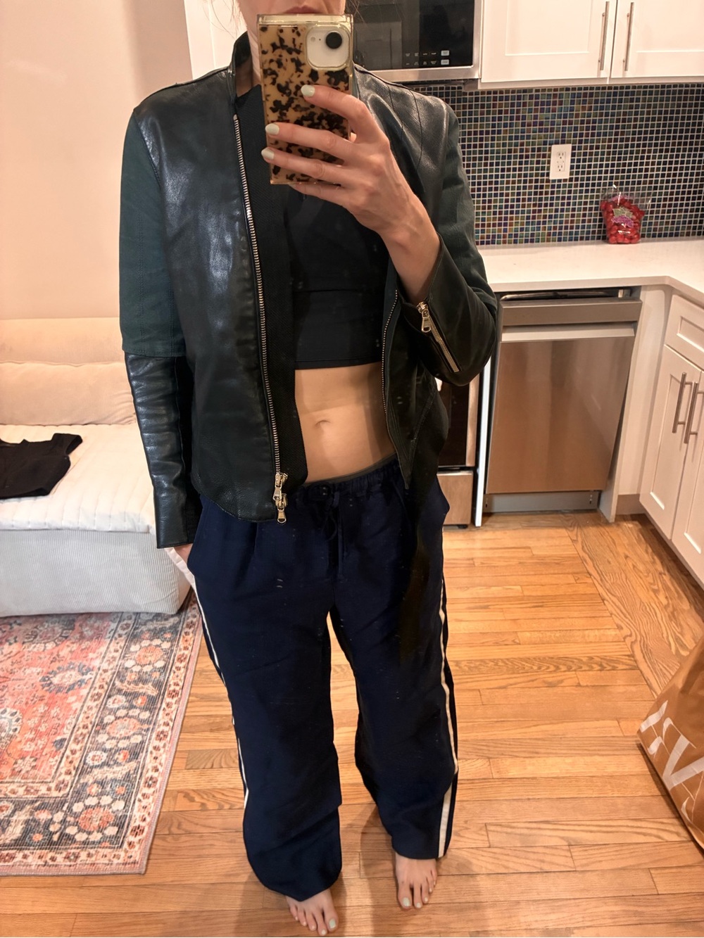 3.1 Phillip Lim Dark Green Jacket